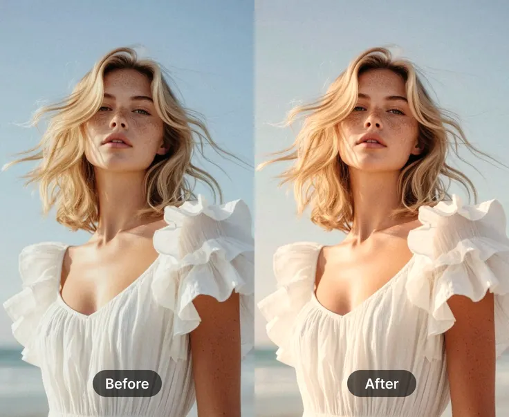 AI Color Correction Preview