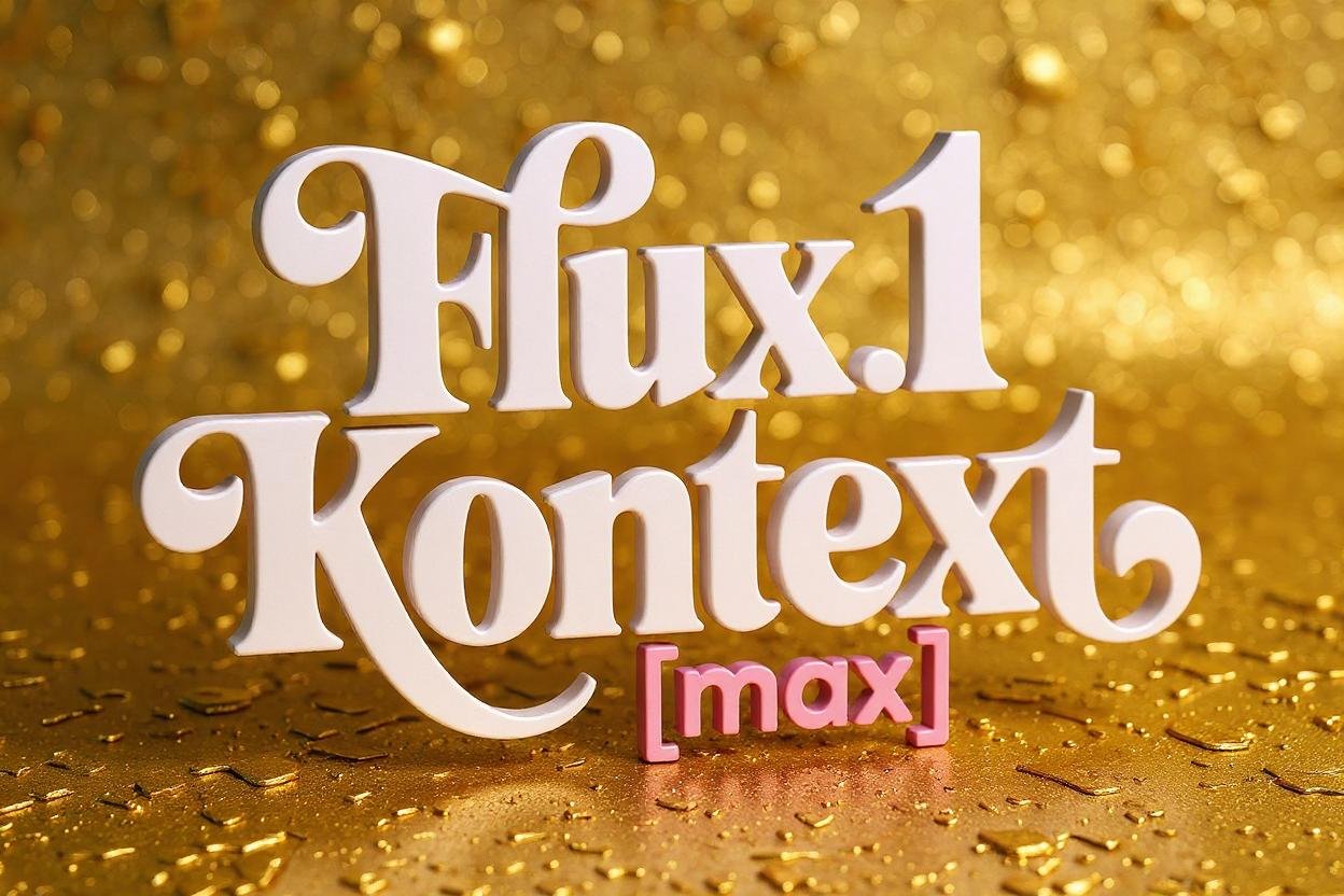 Crystal-Clear Text, Effortlessly: Superior Typography Generation with FLUX Kontext Max