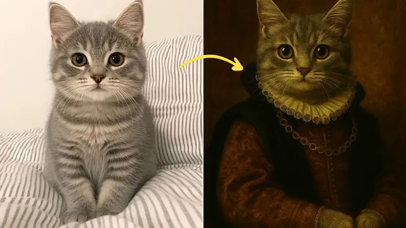 AI Pet Portrait Generator