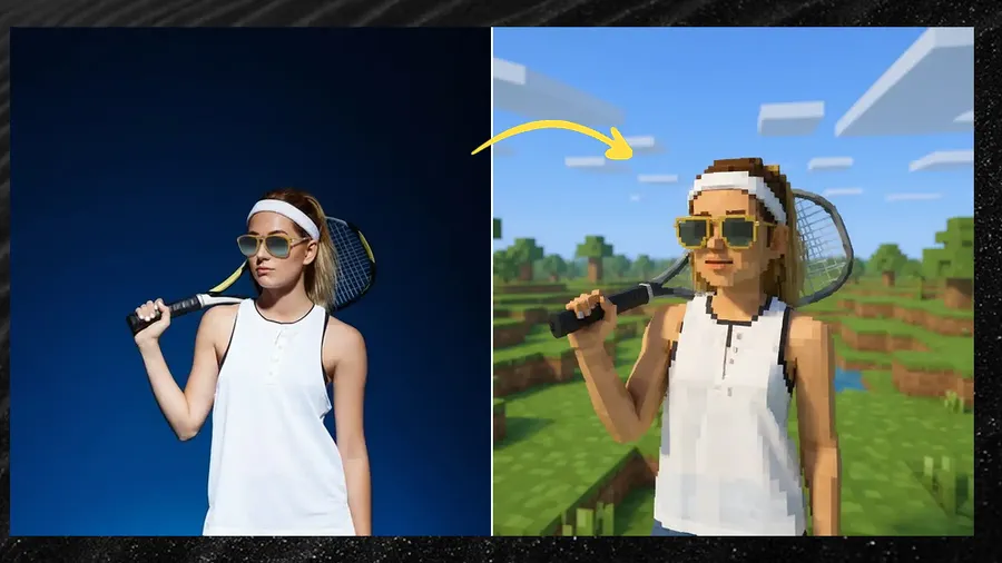 Minecraft Pixel Art Generator