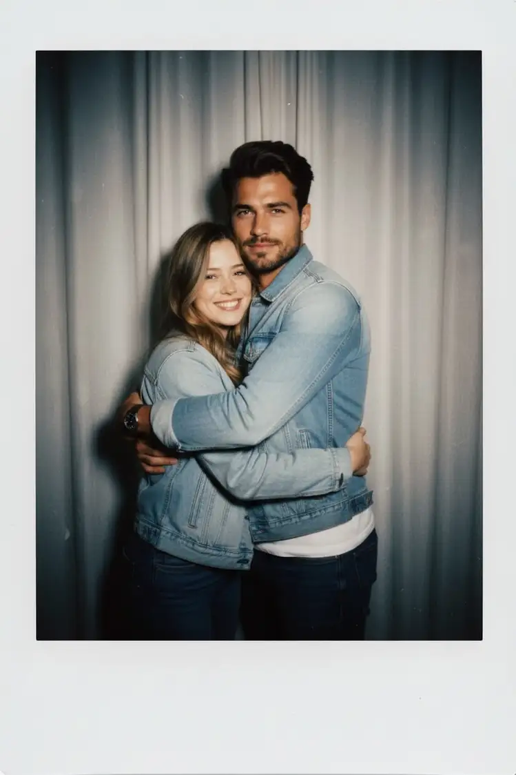 Hugging Me Polaroid