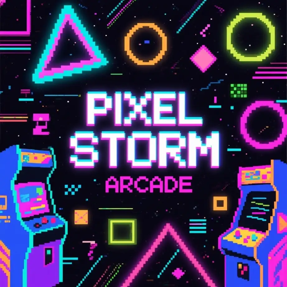 80s album cover example - Create a high-quality 80s neon pop album cover for...