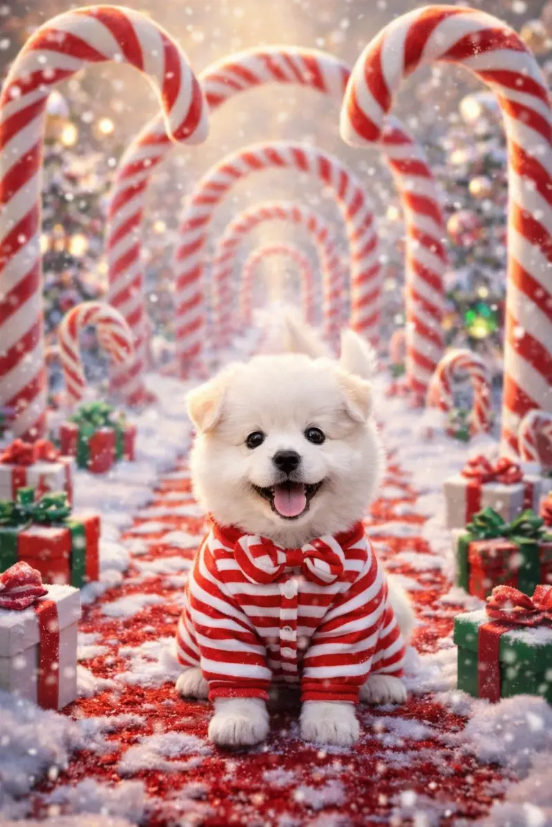 Candy Cane Wonderland Pet