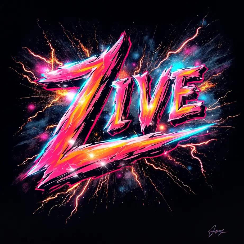 AI Generated Electronic Album Cover