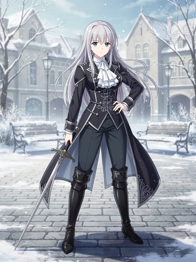 Elena Frost anime character inspiration