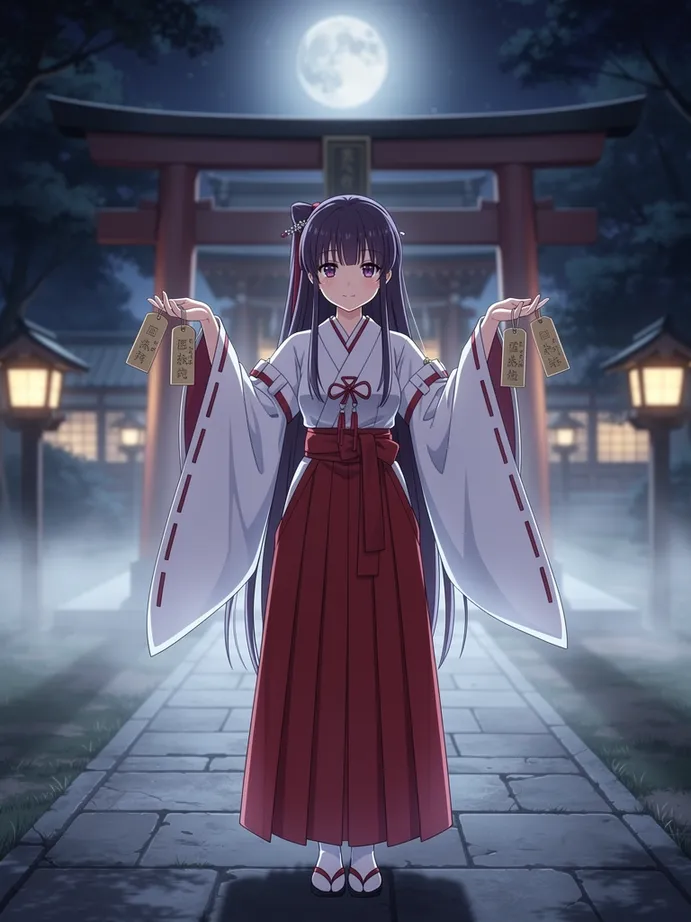 Yuna Kagetsu anime character inspiration