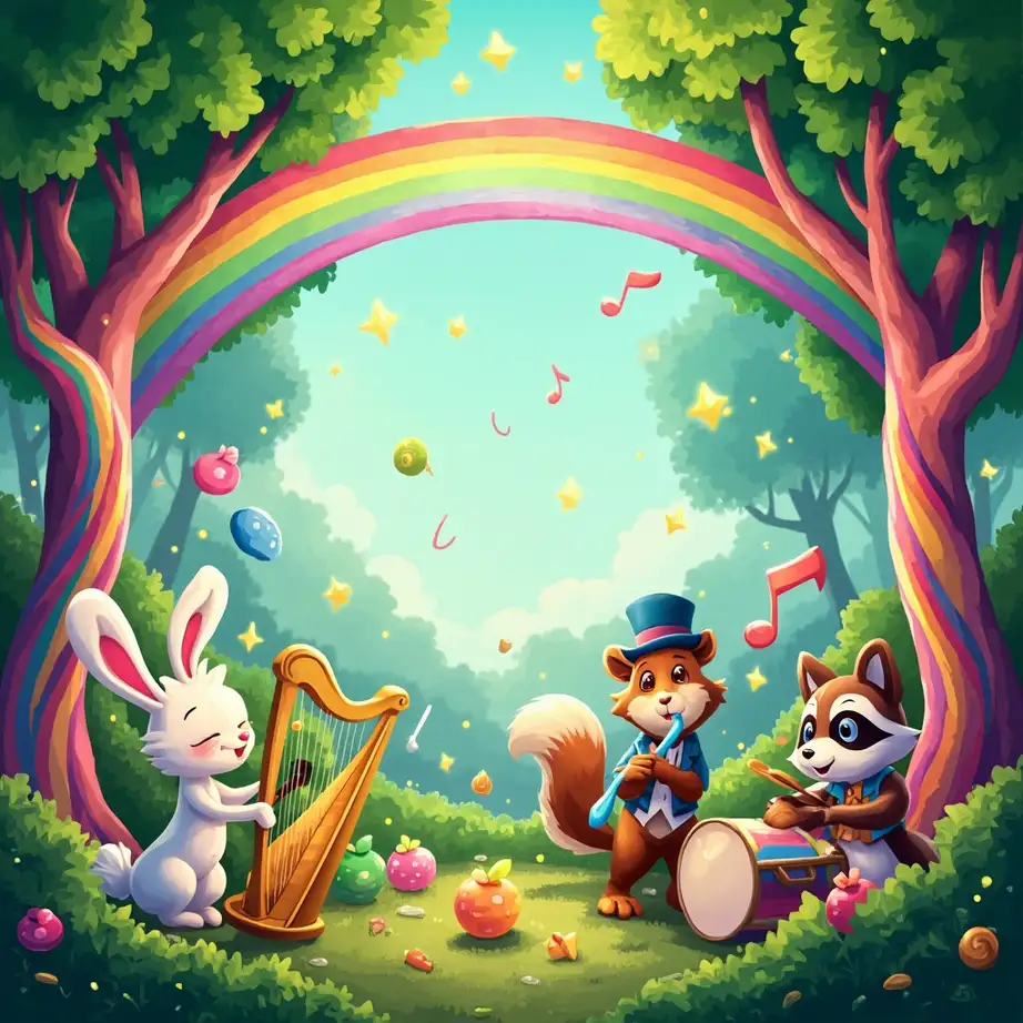 Cartoon album cover example 1