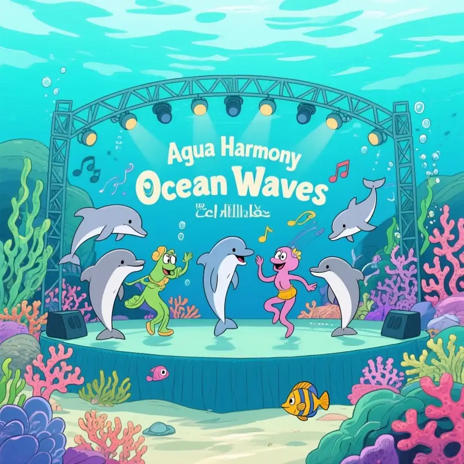 Cartoon album cover example 4