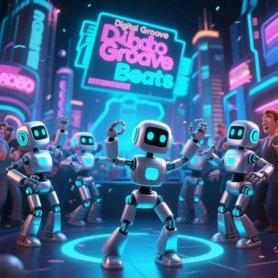 Cartoon album cover example 6