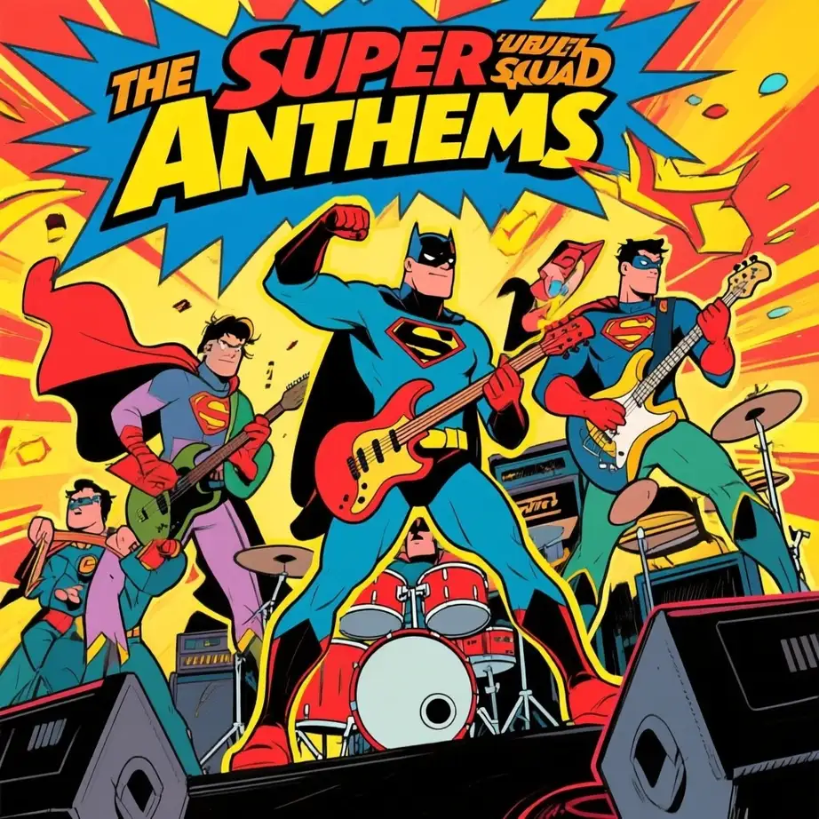 Cartoon album cover example 7