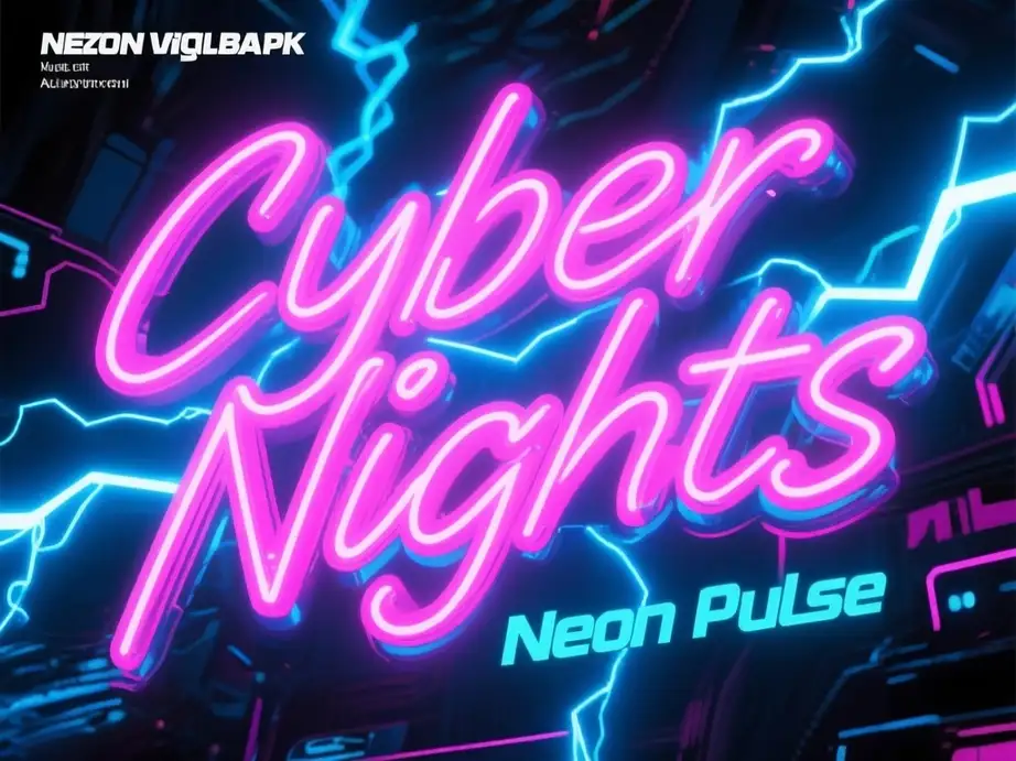 Font album cover example 8