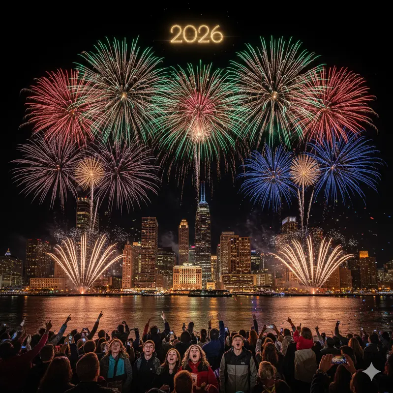 Spectacular Fireworks Display