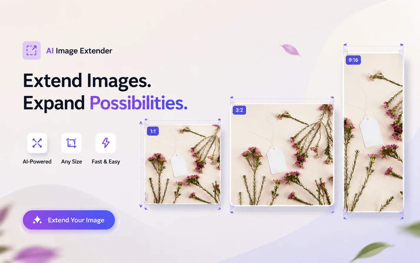 Expanded product composition adapted to a wider aspect ratio.