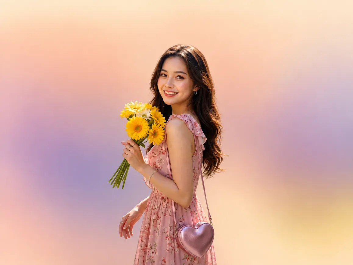 Portrait preview with a soft office background.