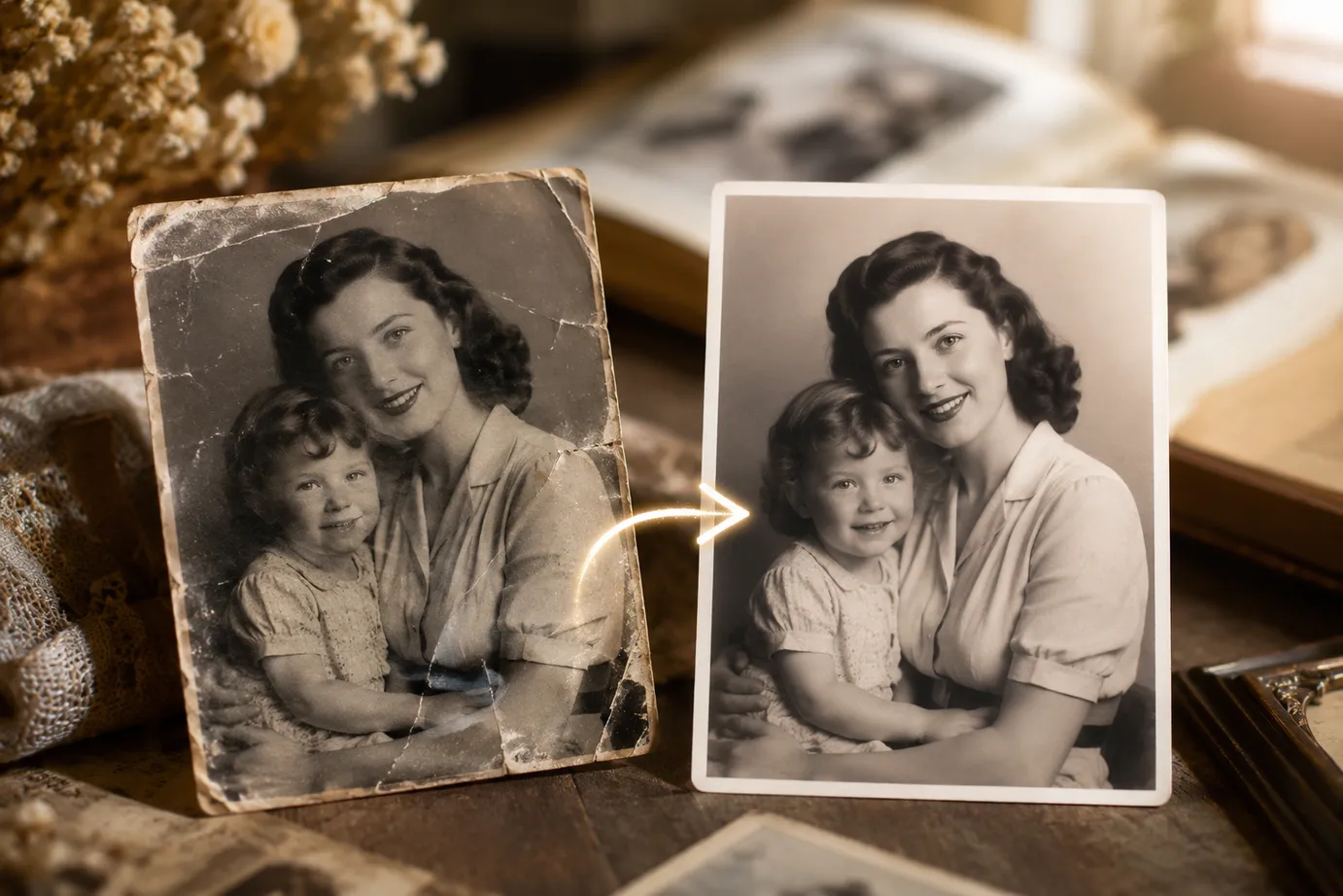 Mixinflow AI Photo Restoration launch preview