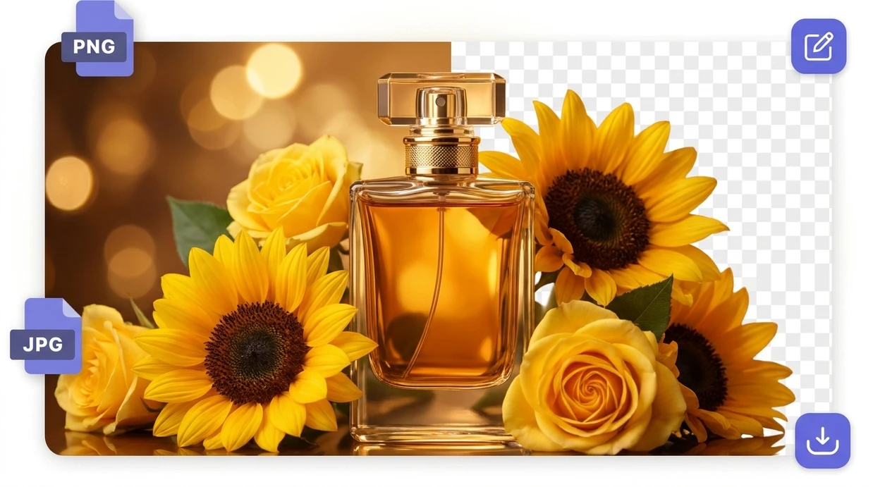 Product cutout example made with Mixinflow background remover.