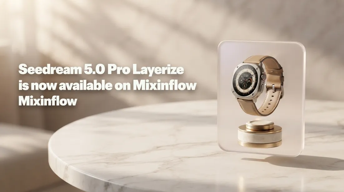 Mixinflow Seedream 5.0 Pro launch preview