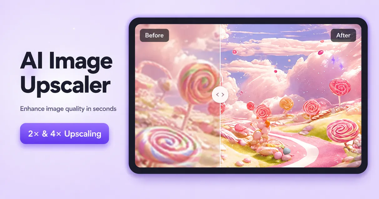 Mixinflow AI Image Upscaler launch preview